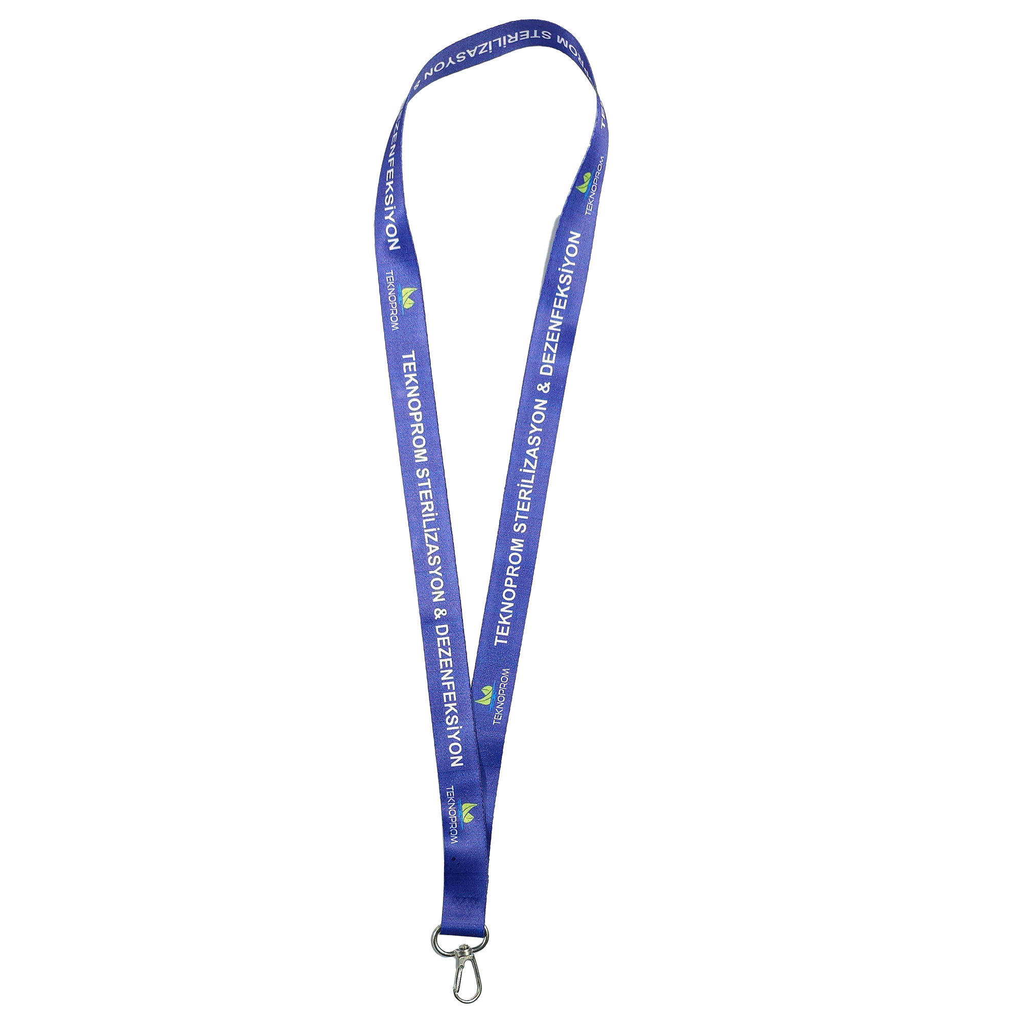 Çift Tarafı Baskılı 20mm Kart Askı İpi - Tek Kanca Görsel 2